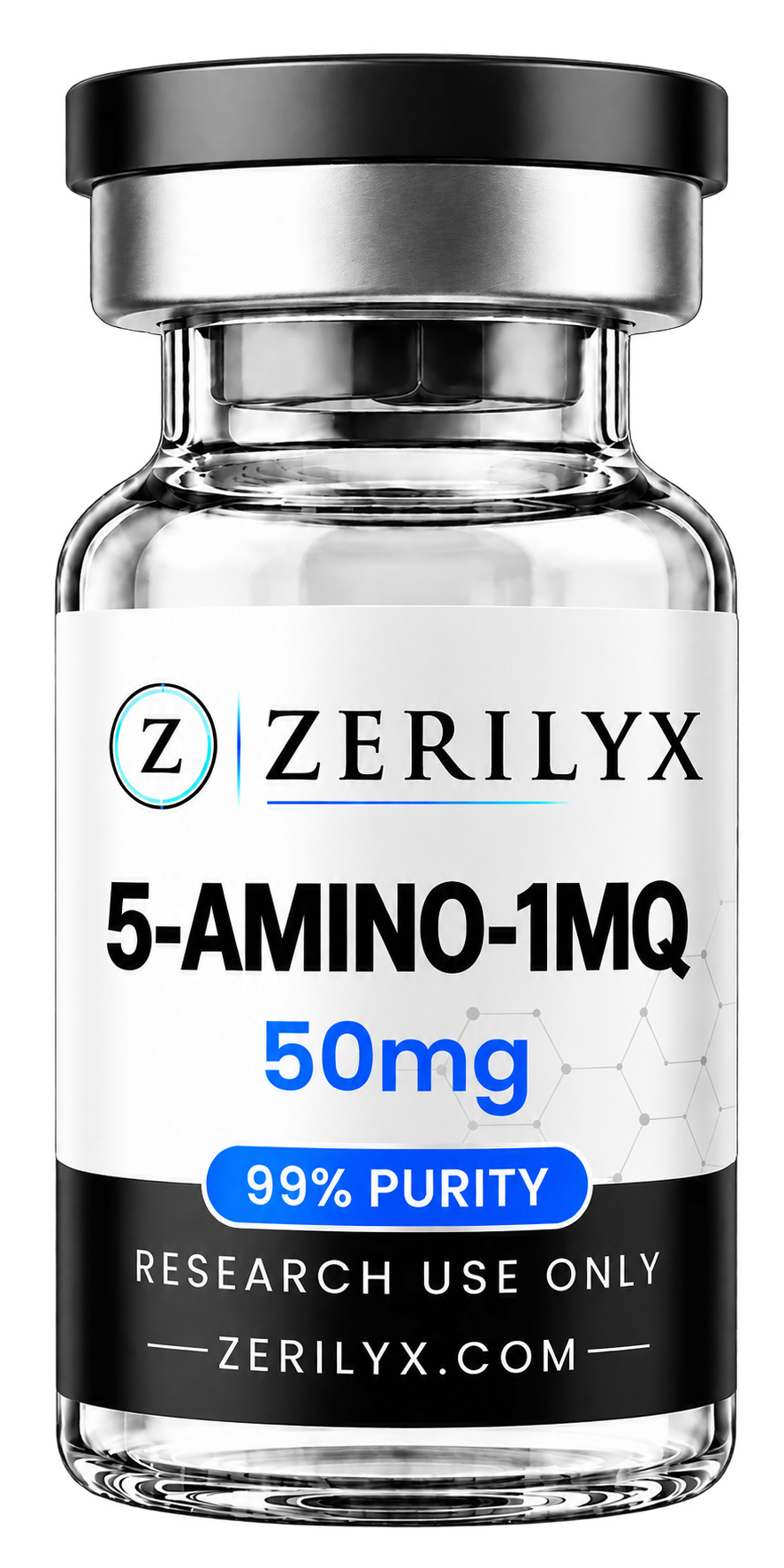 5-AMINO-1MQ 50mg research peptide vial - Zerilyx