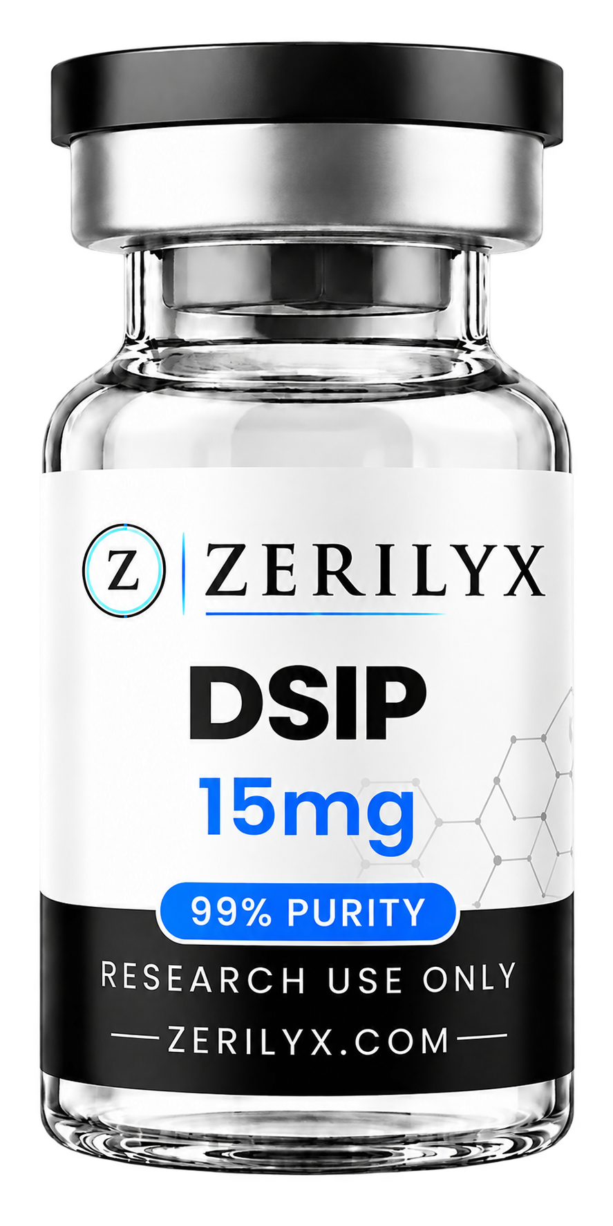 DSIP research peptide vial - Zerilyx