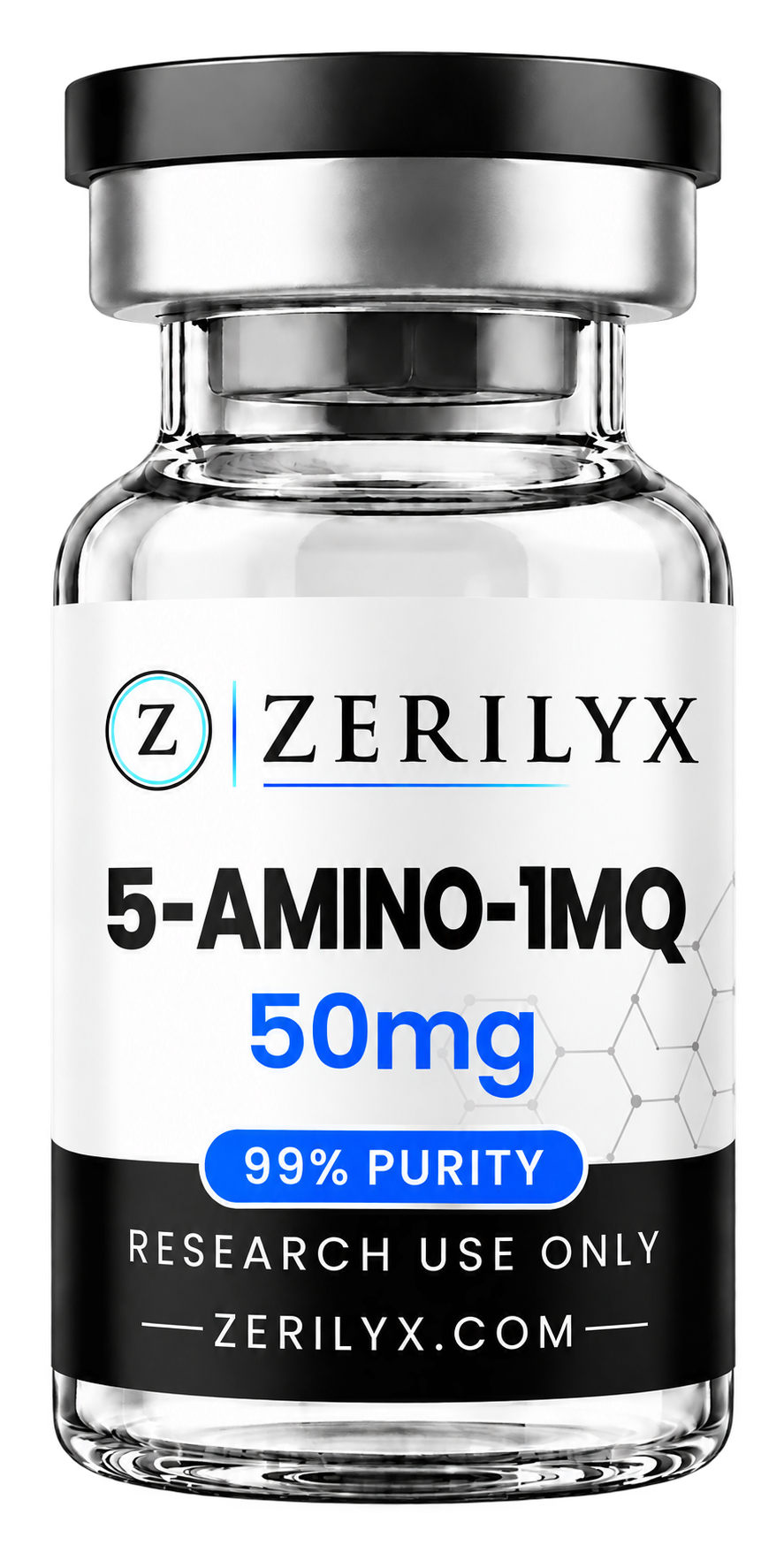 5-AMINO-1MQ 50mg research peptide vial - Zerilyx