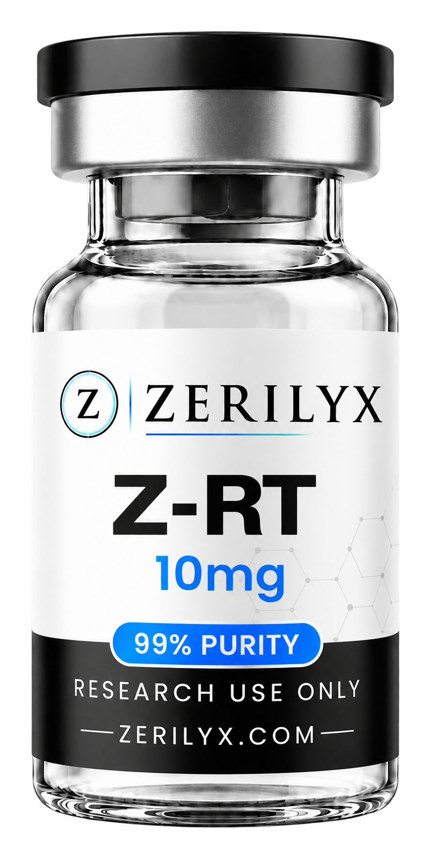 Z-RT 10mg research peptide vial - Zerilyx