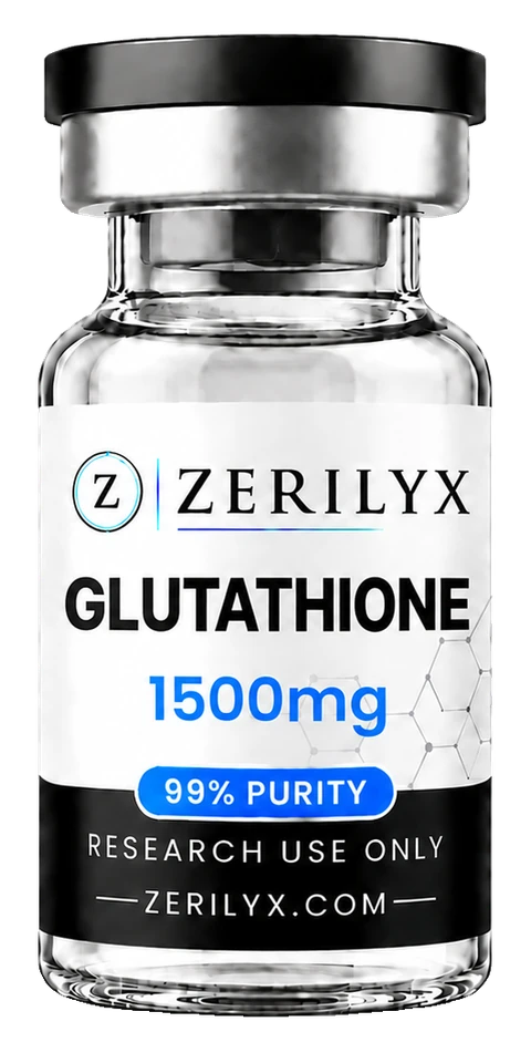 Glutathione 1500mg research peptide vial - Zerilyx