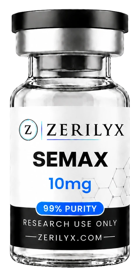 Semax 10mg research peptide vial - Zerilyx